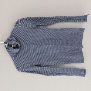 J.Crew Blue Striped Turtleneck